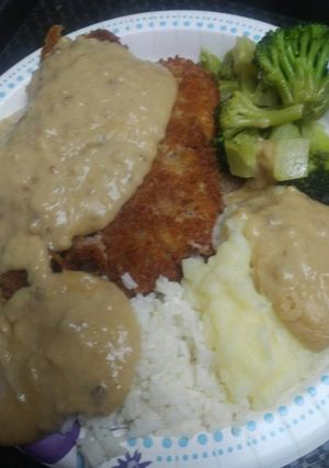A picture of Buttermilk Chicken Fried Steak.
