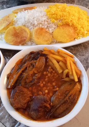عکسی از دستور قیمه بادمجان 😍