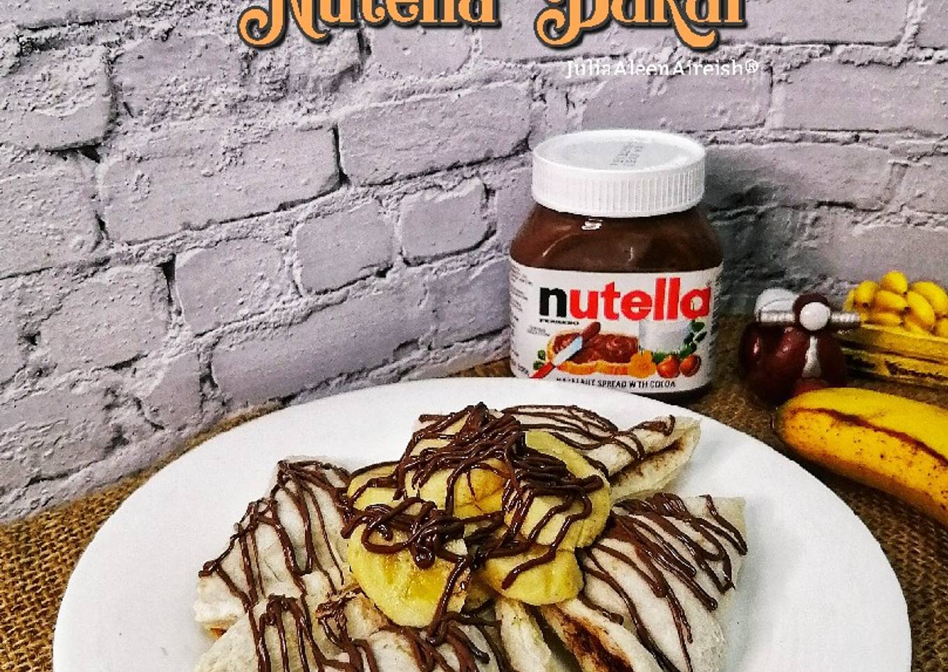 Kue Nutella dan Pisang