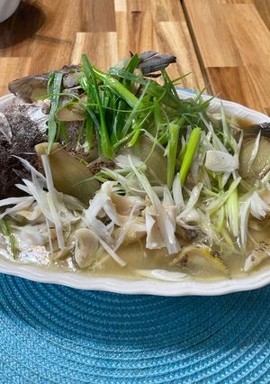 清蒸玳瑁石斑 的食譜成品照片