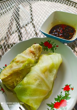 Foto resep Steamed Cabbage Roll #Diet