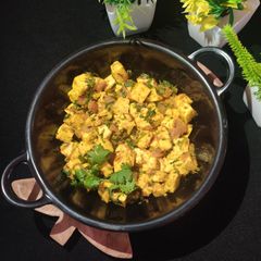 A picture of Simple paneer fry.