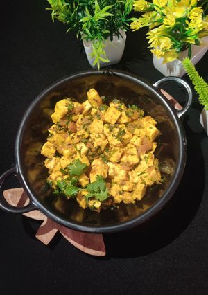 A picture of Simple paneer fry.