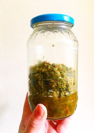 A picture of Yui Inspired Thai Green Curry Paste.