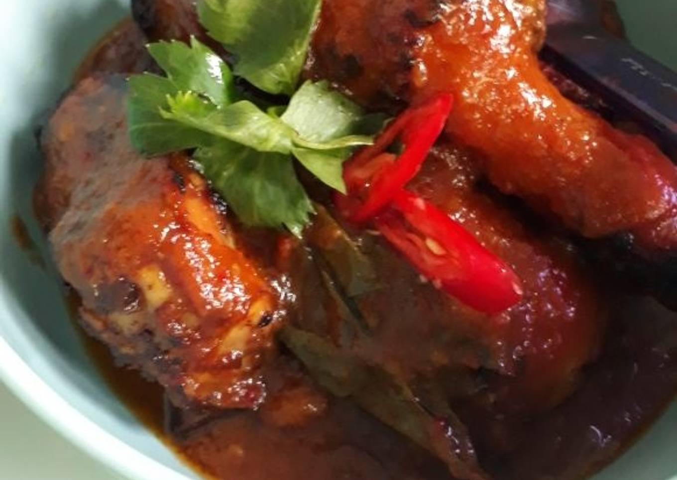 Ayam panggang bumbu balado