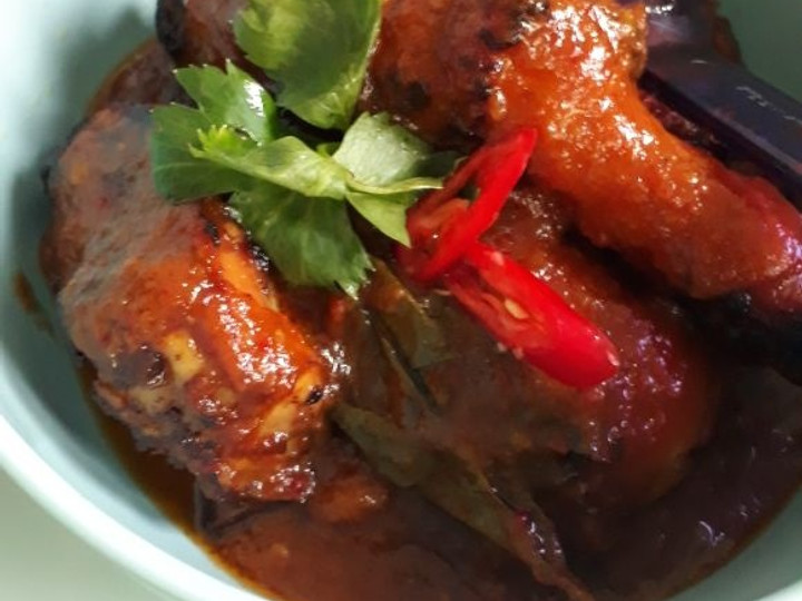 Cara Buat Ayam panggang bumbu balado Wajib Dicoba