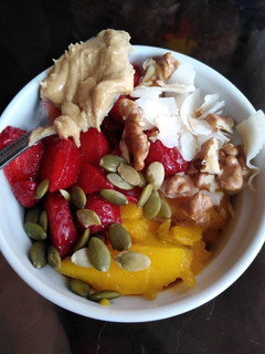 Una foto de Postre vegan