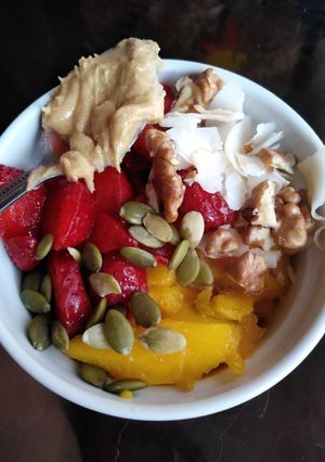 Una foto de Postre vegan