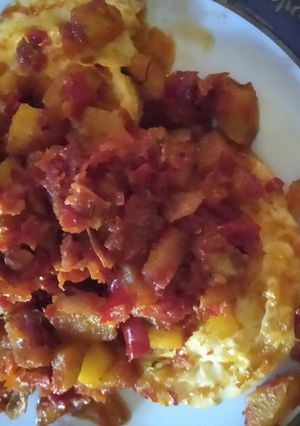 Foto resep Balado kentang telur