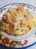 Brad's Butternut, English Pea and Prawn Risotto