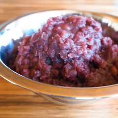 A picture of Adzuki bean paste.