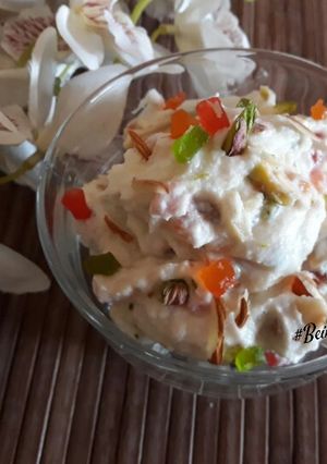 A picture of Trutti-frutti Dryfruits Shrikhand.