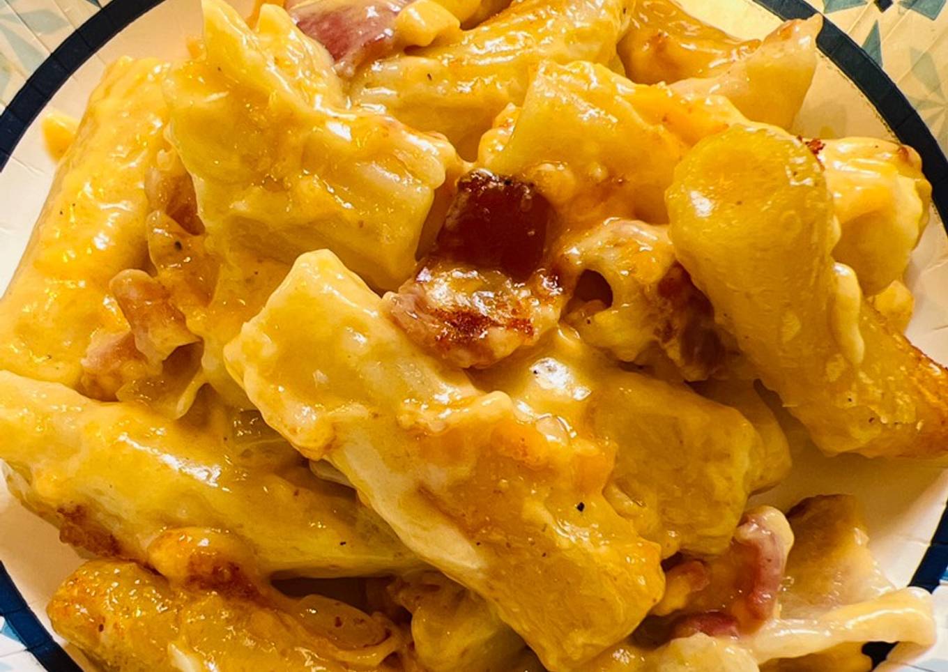 Creamy Baked Bacon 🥓 Ziti