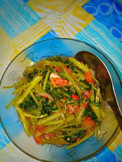 Foto resep Tumis kangkung pedas