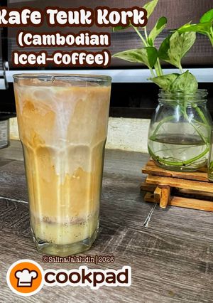 Gambar Kafe Teuk Kork (Cambodian Iced-Coffee) 🇰🇭