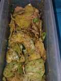 Kerupuk seblak kering