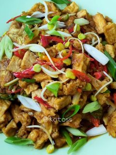 Foto resep OSENG TAHU & TELUR DADAR