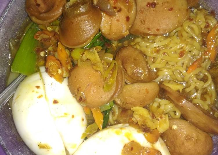 Mie ramen sederhana😁