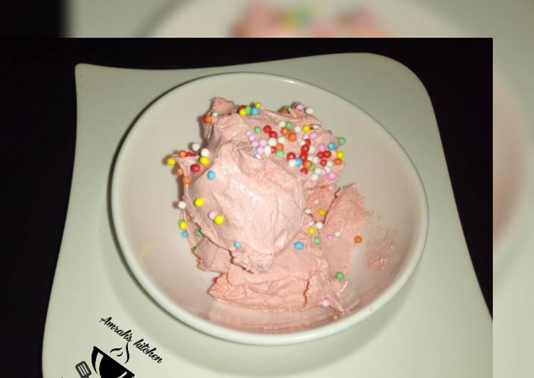 Steps to Prepare Super Quick Homemade Ice cream