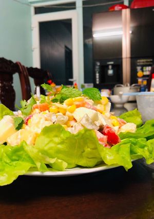 Hình của món Salad Nga giảm cân :).