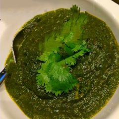 A picture of Spinach Saag.