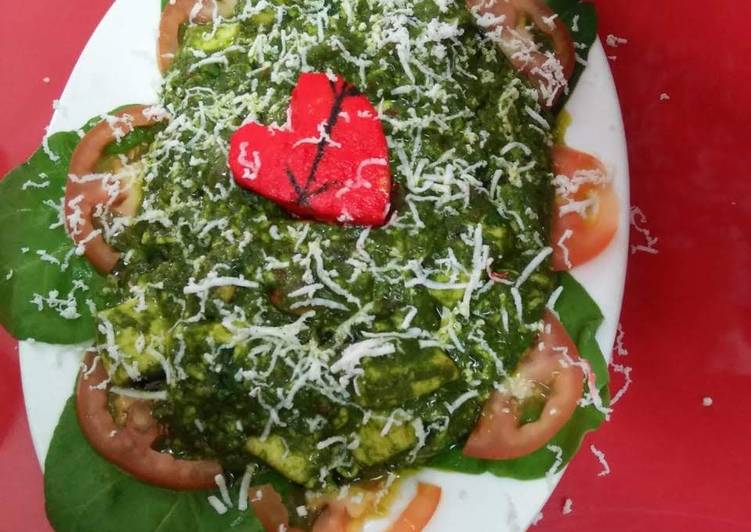 Easiest Way to Prepare Ultimate Palak paneer