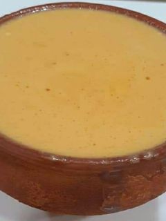 A picture of Mishti doi recipe | bengali sweet yogurt or curd recipe.