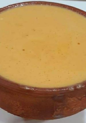 A picture of Mishti doi recipe | bengali sweet yogurt or curd recipe.