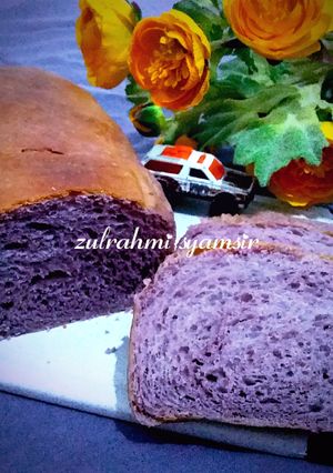 Foto resep Roti tawar ubi ungu