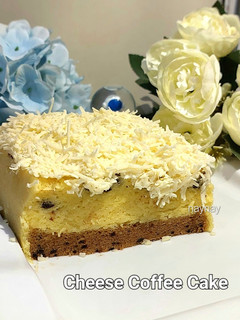 Foto resep Cheese Coffee Cake (Bolu Keju Kopi)