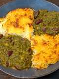 Ghormeh sabzi (Persian herbs stew)