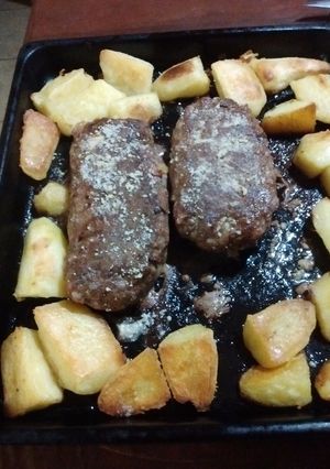 Una foto de Pan de carne y/o hamburguesas sin TAC casero (ideal celíacos)