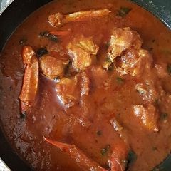 A picture of Crab pulsu /crab gravy.