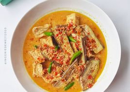 Pecak Terong Bakar & Tahu