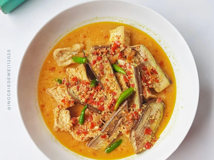 Langkah Mudah untuk Membuat Resep Pecak Terong Bakar &amp;amp; Tahu yang Enak Banget Anti Ribet, Sempurna