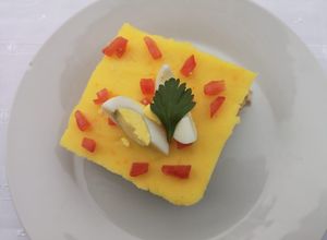 Una foto de Causa rellena de atún