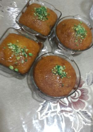 صورة لوصفة بسبوسة