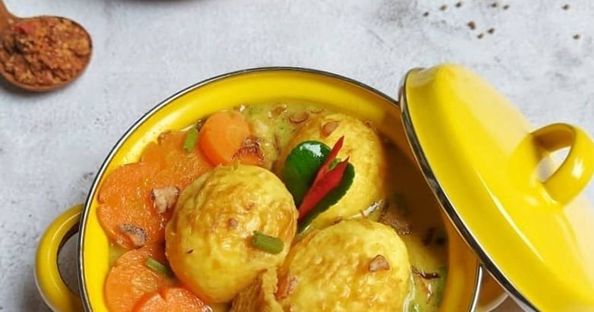 Resep Sayuran Opor Telur Tahu Enak Dan Mudah Cookpad