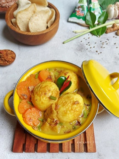 Foto resep Opor Telur Tahu Sayur
