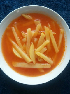 Una foto de Sopa de papas