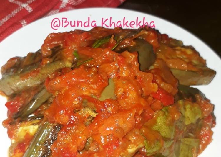 Resep: Balado terong panggang Kekinian