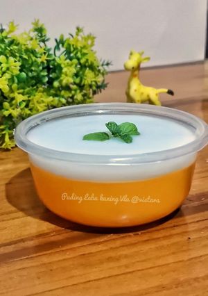 Foto resep Puding Labu Kuning Vla