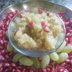 A picture of Sweet potato halua.
