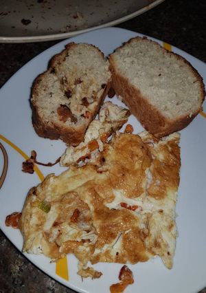 A picture of Fried eggs.
