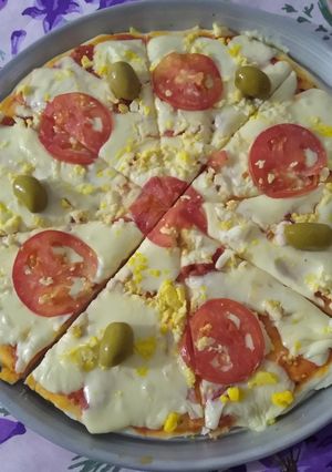 Una foto de Masa para pizzas