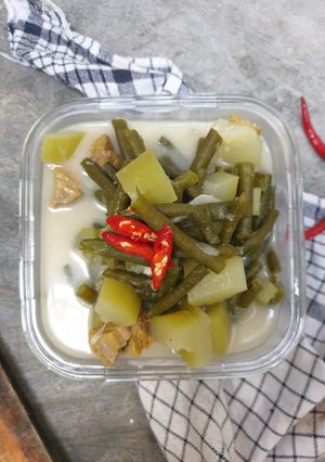 Foto resep Sayur lodeh kacang panjang