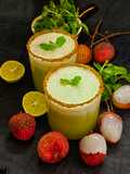 Lychee Squash (Lychee Juice)