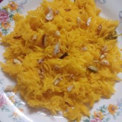 A picture of Meethe chawal.