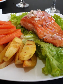 Foto resep Pan Seared Salmon With Lemon Butter Sauce