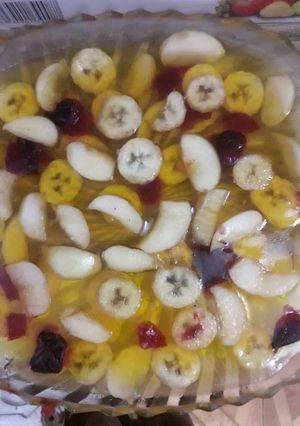 صورة لوصفة جلي بالفواكه